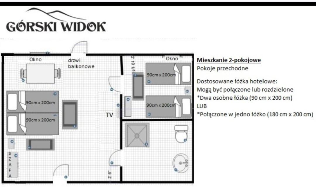 Gorski Widok Karpacz Apartamenty I Pokoje- Salon Kominkowy * Karpacz